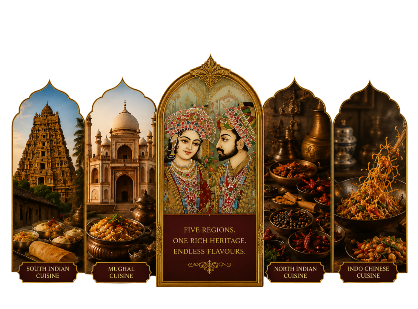 India Gate cuisines and heritage