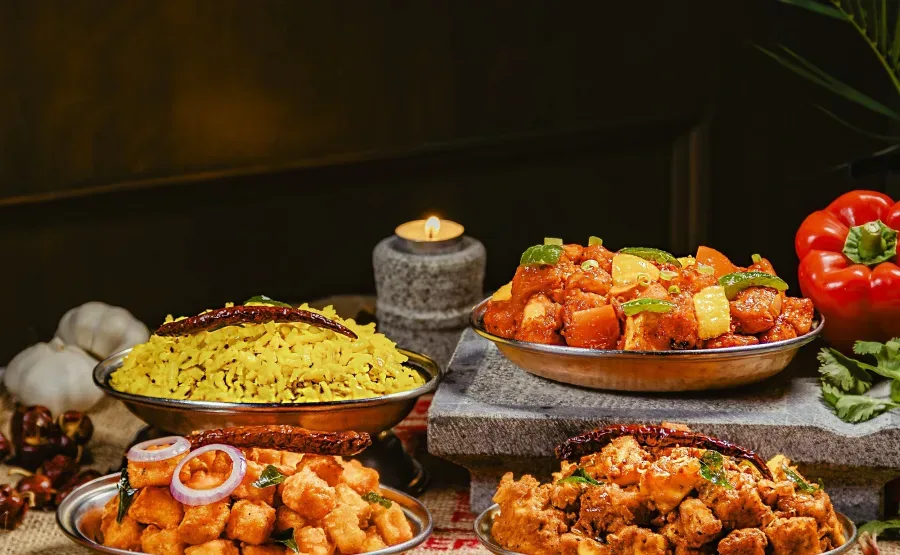 Royal Dining Spread