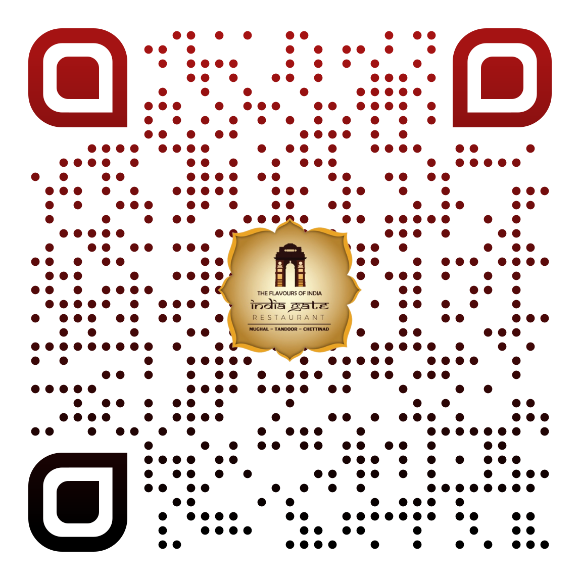 India Gate app QR code